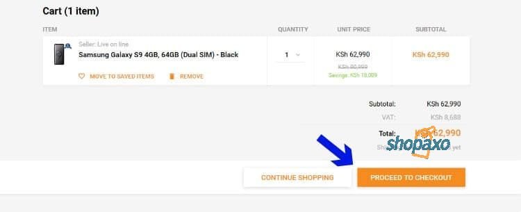 how to place an order on Jumia 4