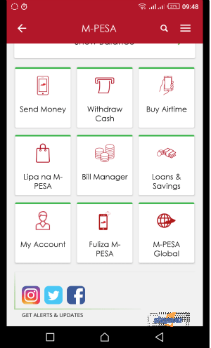 Safaricom Mpesa App two