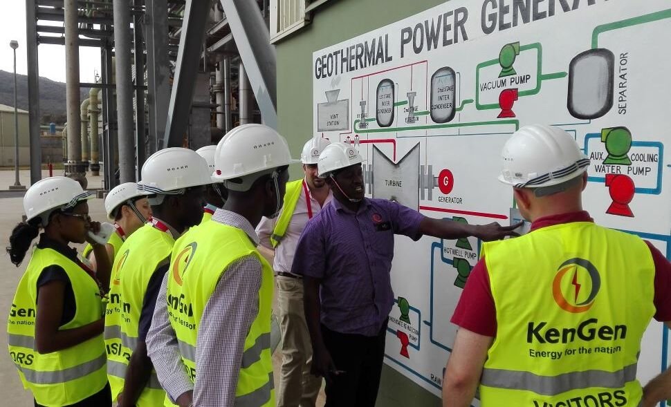 KenGen plant at Olkaria