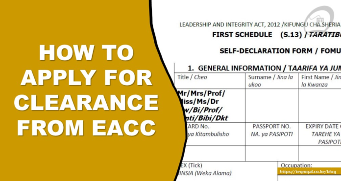 EACC Certificate